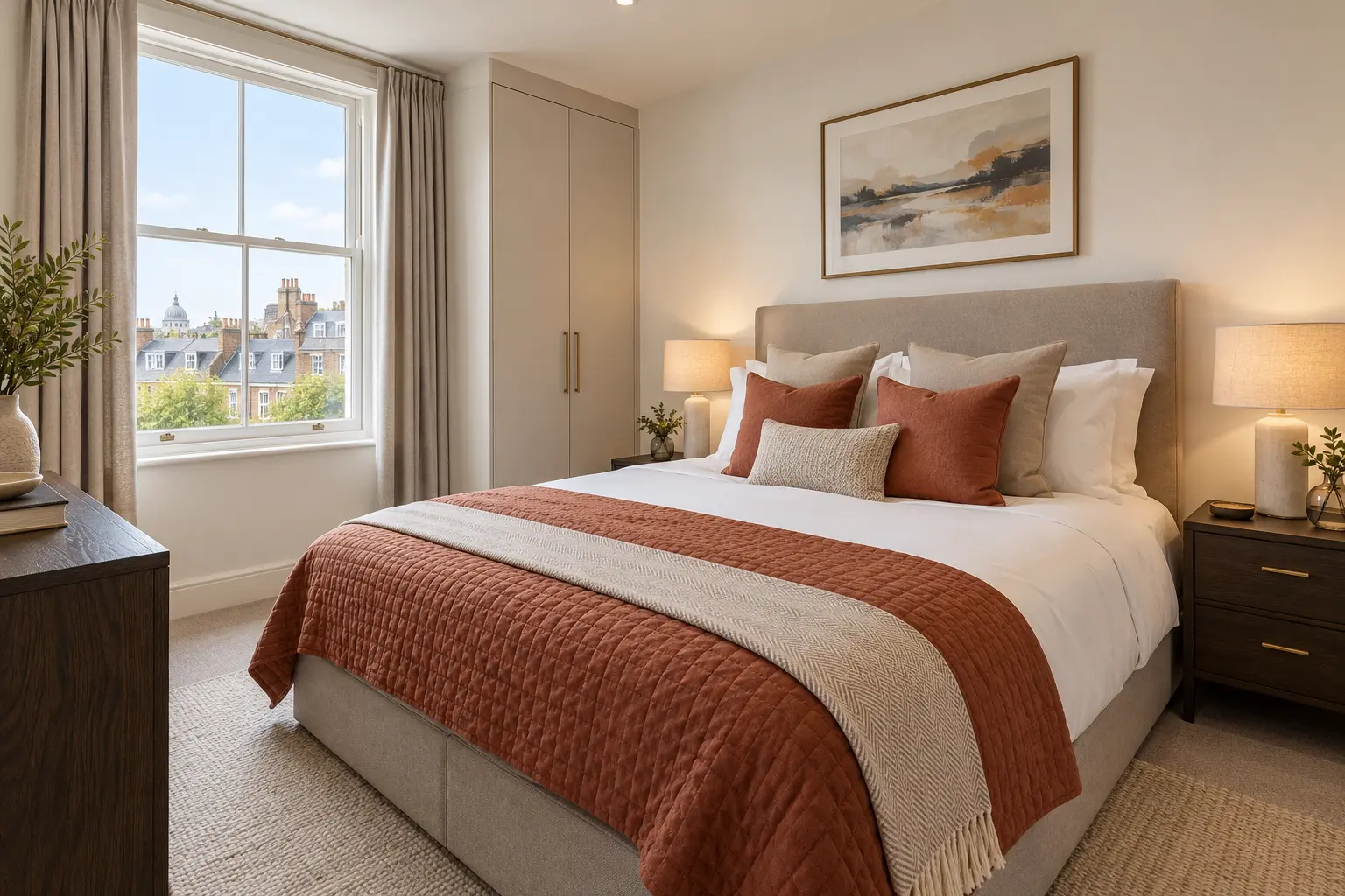 Central London Two-Bedroom Apartment illustrative concept image 3