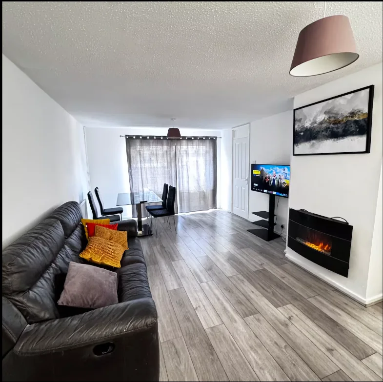 Living room at Lincoln Close